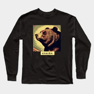 Bear snacks Long Sleeve T-Shirt